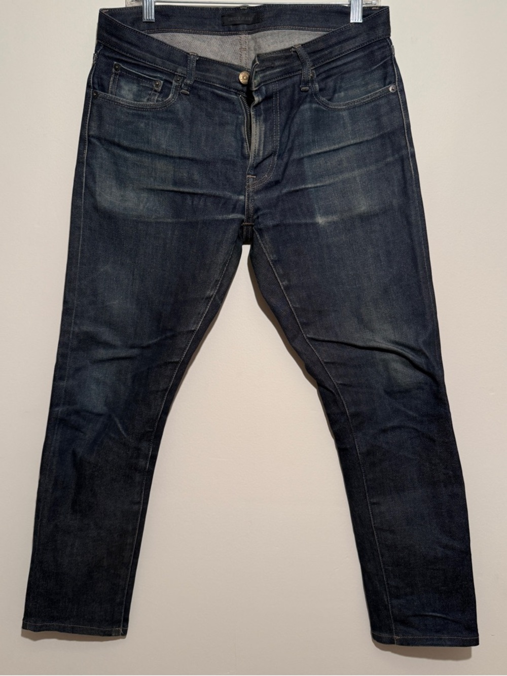 Uniqlo Raw Stretch Selvedge Indigo Jeans